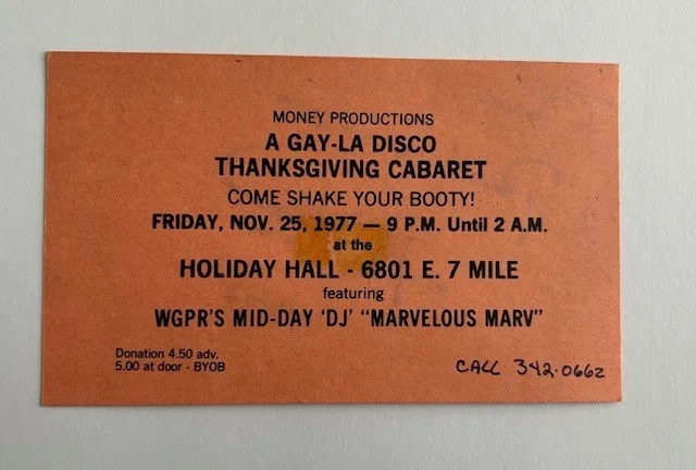 Noel Pointer Autograph, 1977 Detroit, image 3