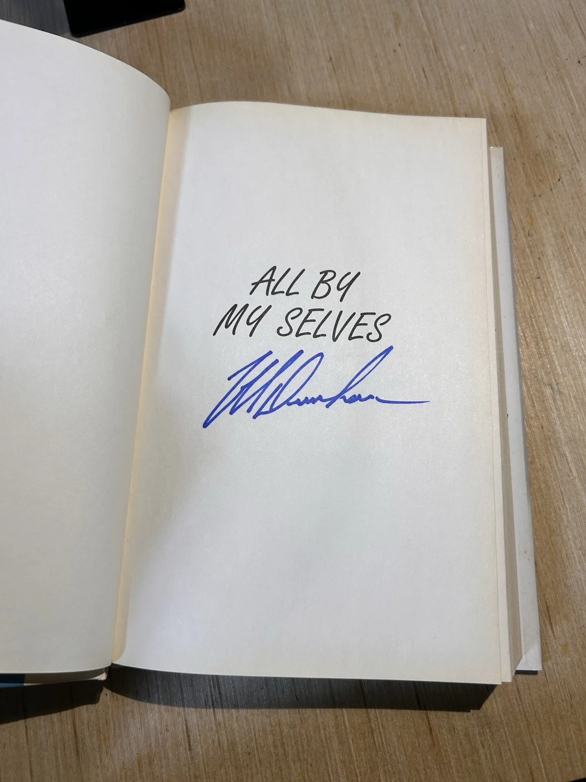 star — Jeff Dunham All By My Selves Book Hand Signed Autographed, image 2
