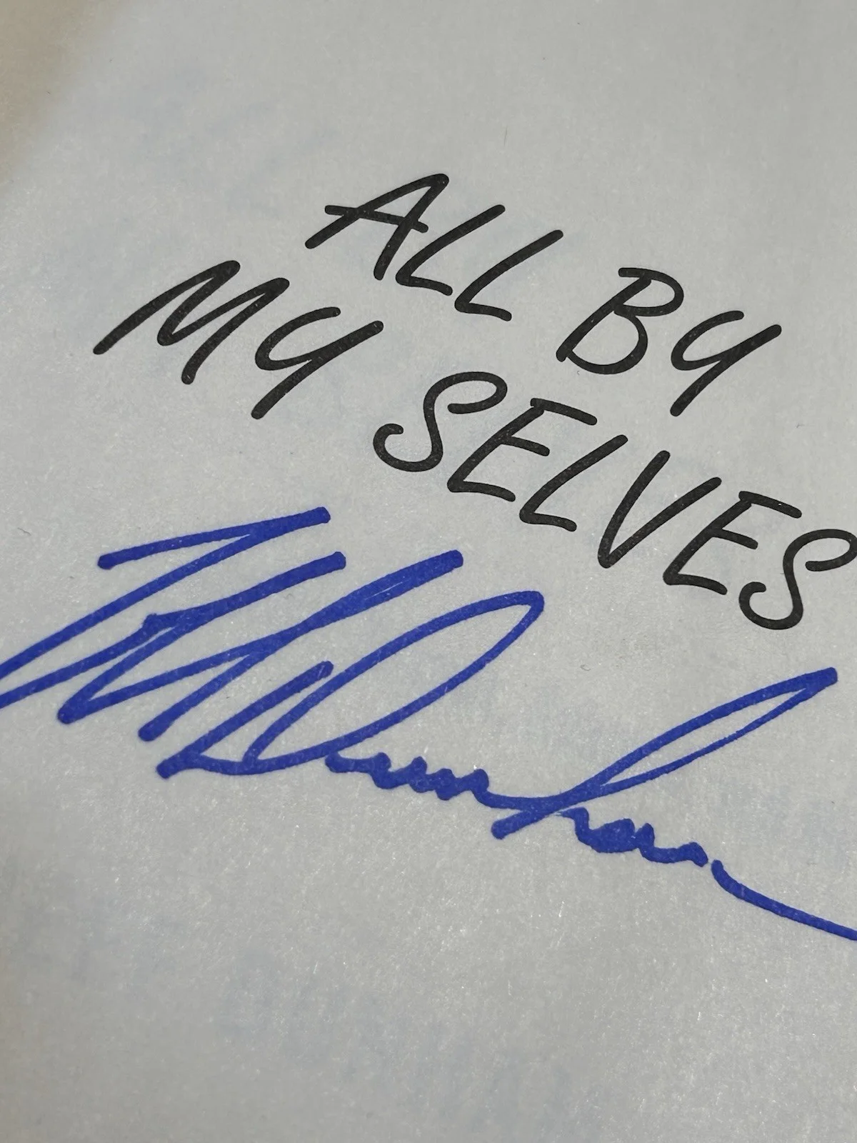 star — Jeff Dunham All By My Selves Book Hand Signed Autographed, image 3