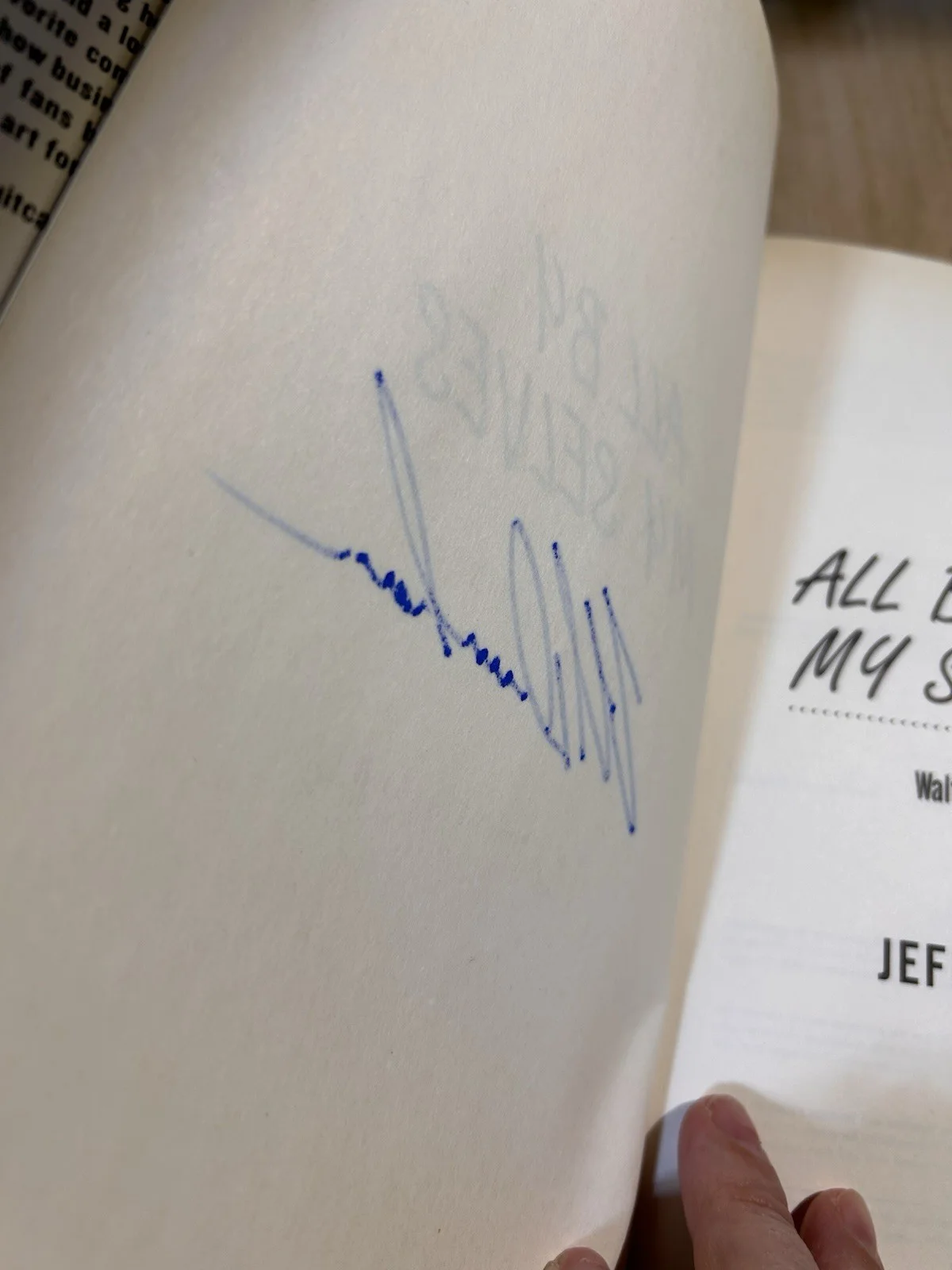 star — Jeff Dunham All By My Selves Book Hand Signed Autographed, image 5