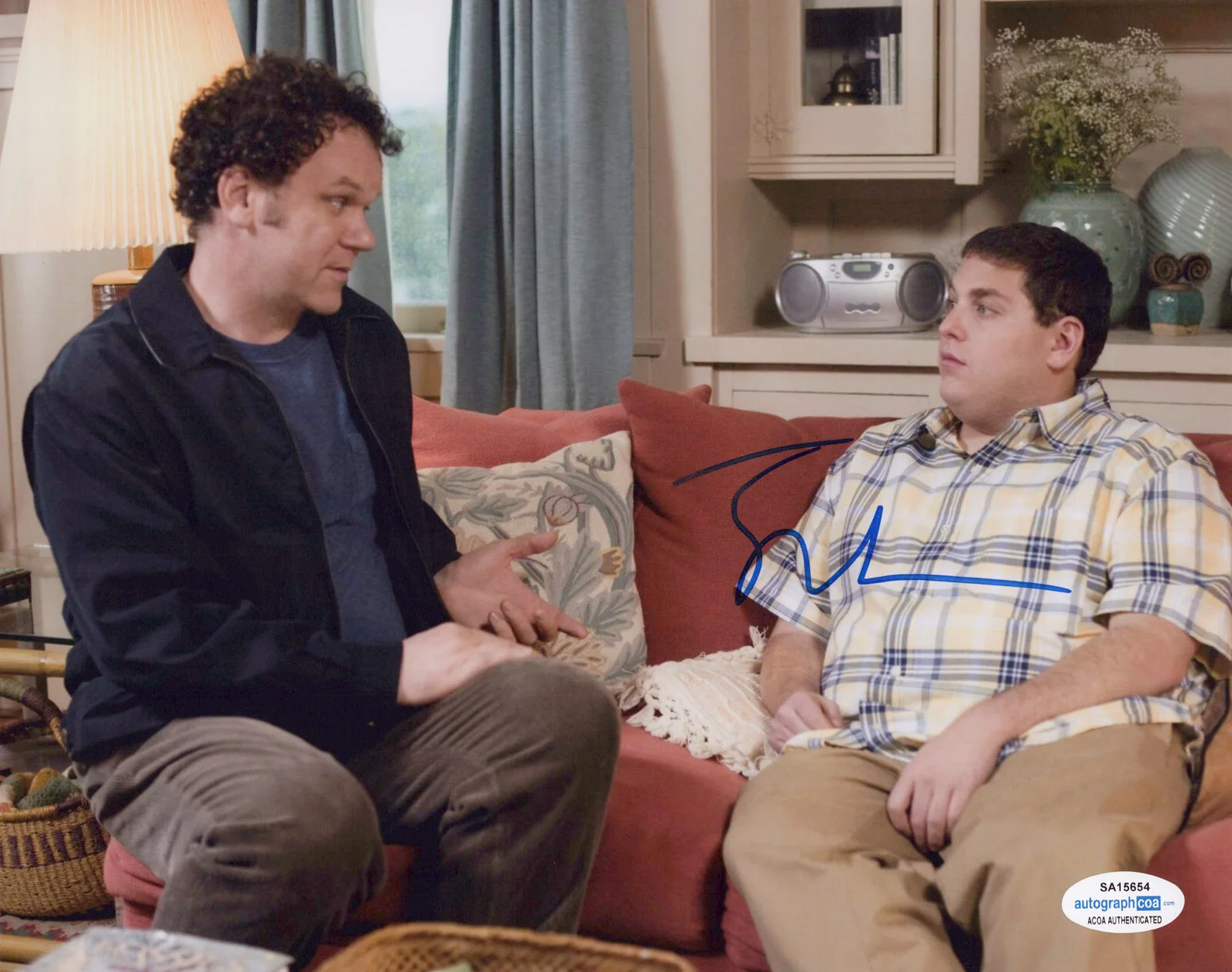 JONAH HILL — Jonah Hill signed Autographed "CYRUS" 8x10 Photo PROOF Superbad ACOA COA, изображение 3