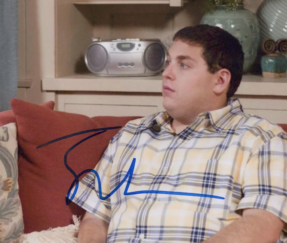 JONAH HILL — Jonah Hill signed Autographed "CYRUS" 8x10 Photo PROOF Superbad ACOA COA, изображение 4