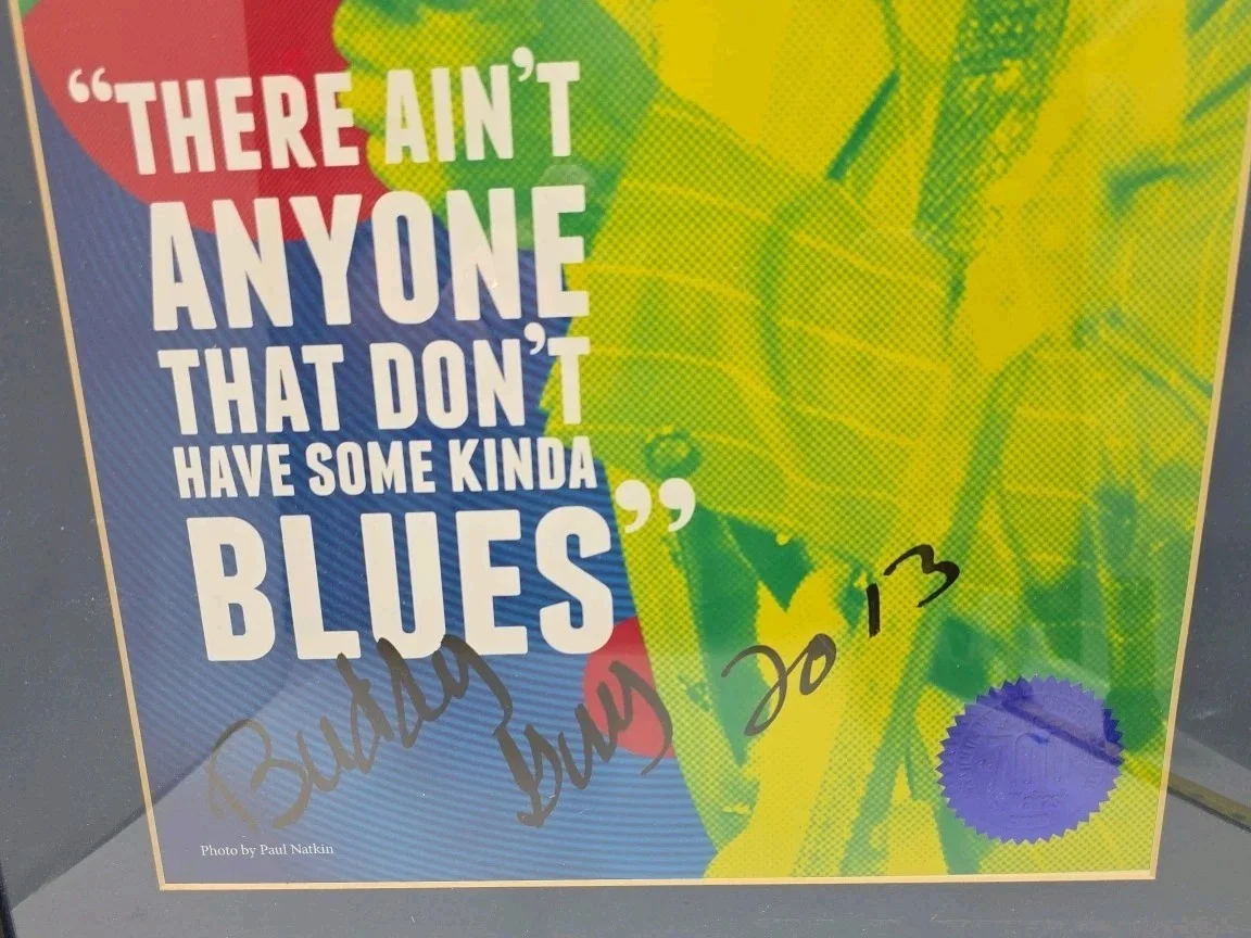 Buddy Guy Autographed Framed Poster 2013, image 2