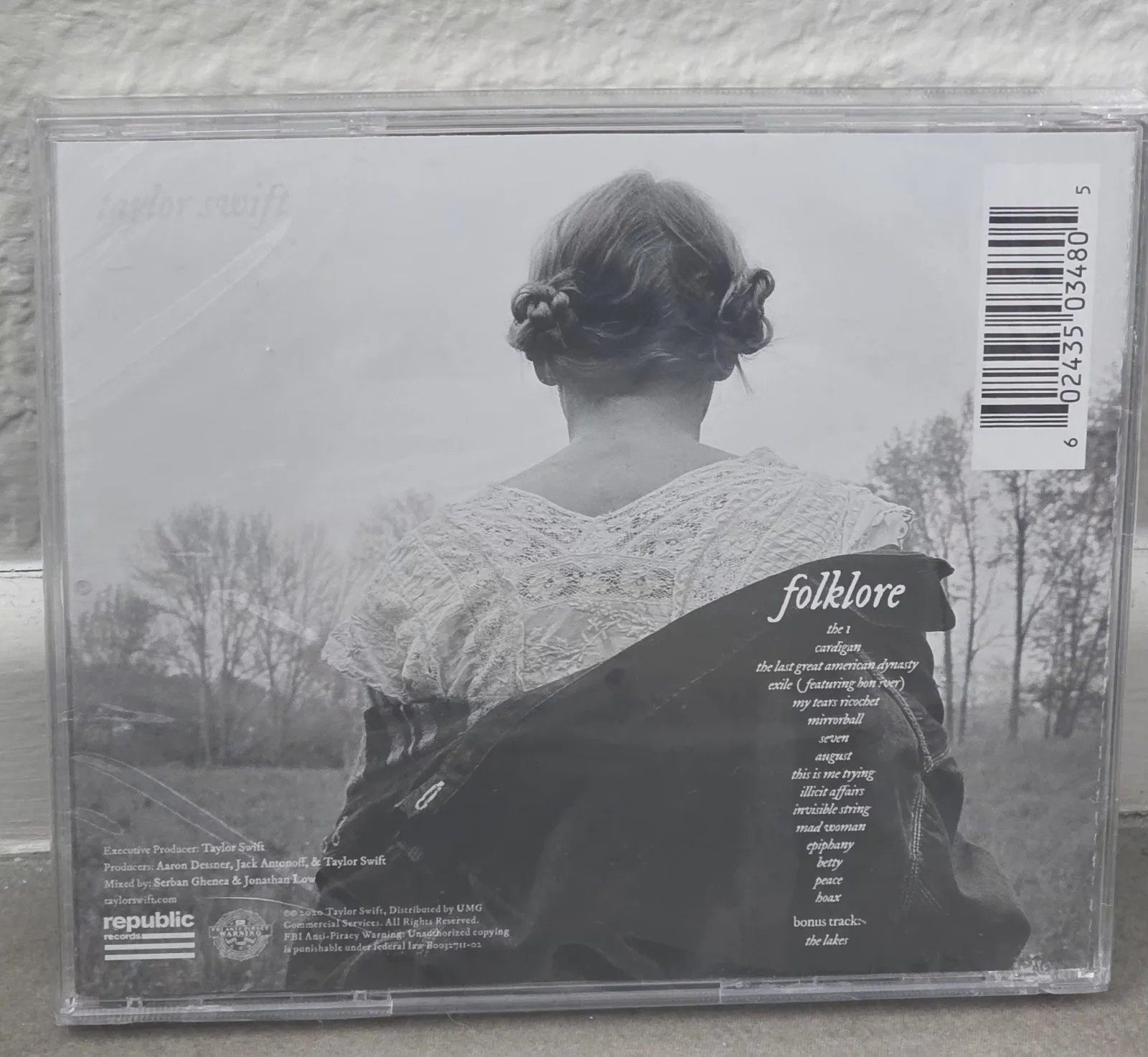 Taylor Swift Signed Folklore CD SEALED Brand New 1989 Red Lover Midnights TTPD, изображение 2