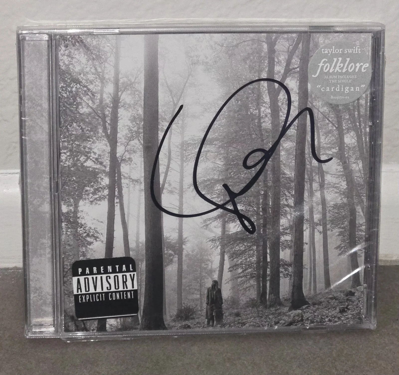 Taylor Swift Signed Folklore CD SEALED Brand New 1989 Red Lover Midnights TTPD, изображение 3