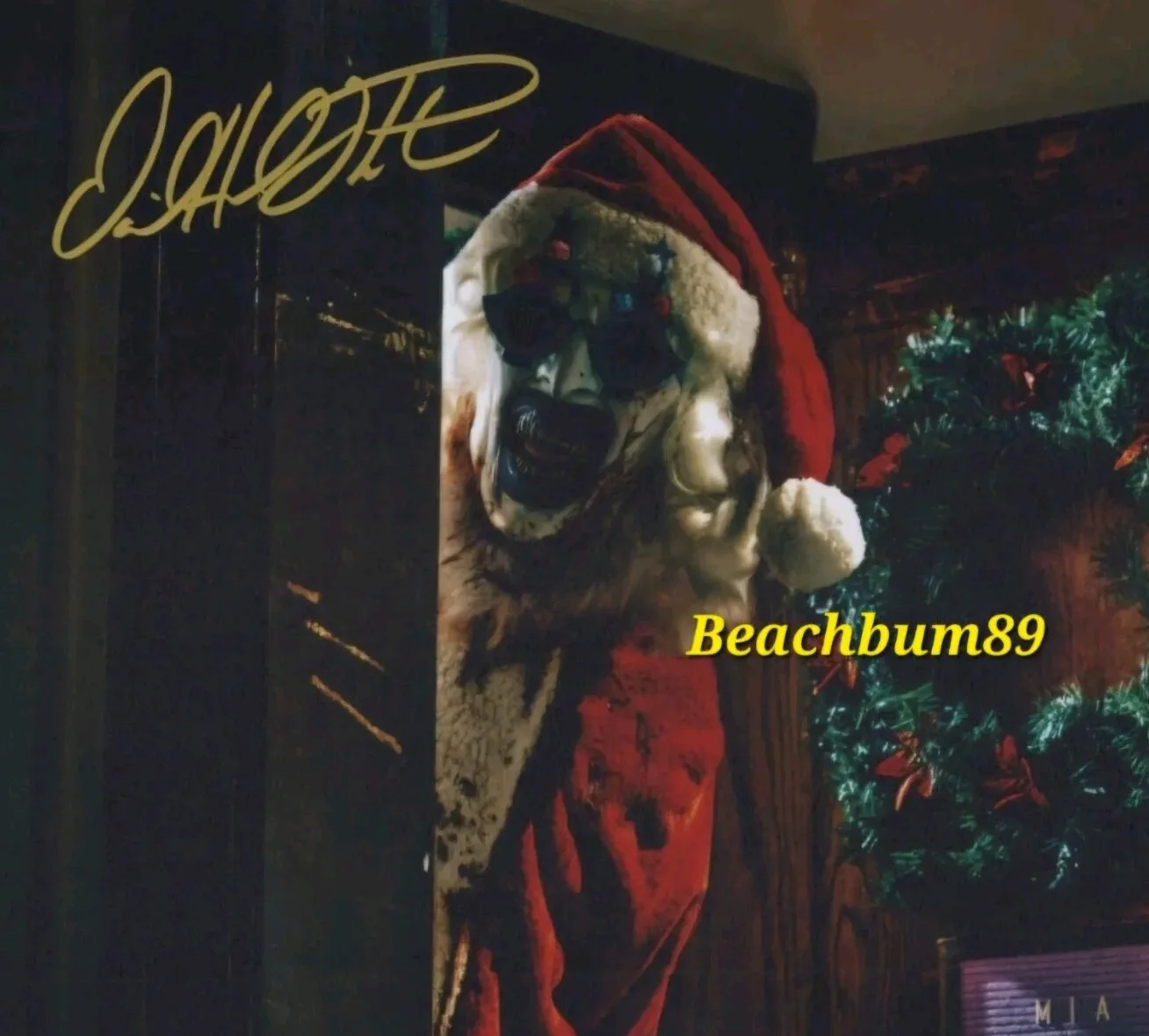 David howard Thornton — "Terrifier 3" - 'DAVID HOWARD THORNTON' as 'Art TheClown' - Signed 8x10 w/COA., изображение 4