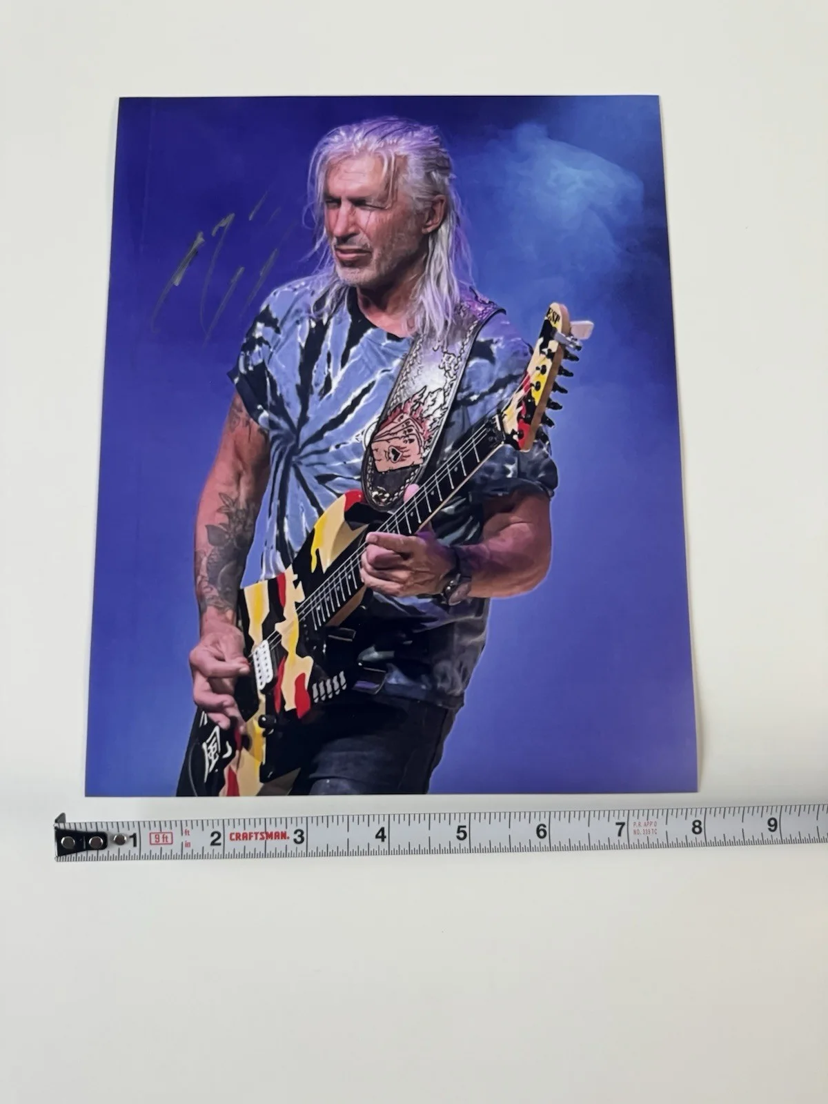 GEORGE LYNCH AUTHENTIC AUTOGRAPHED/SIGNED 8X10 PHOTO DOKKEN/LYNCH MOB, image 3