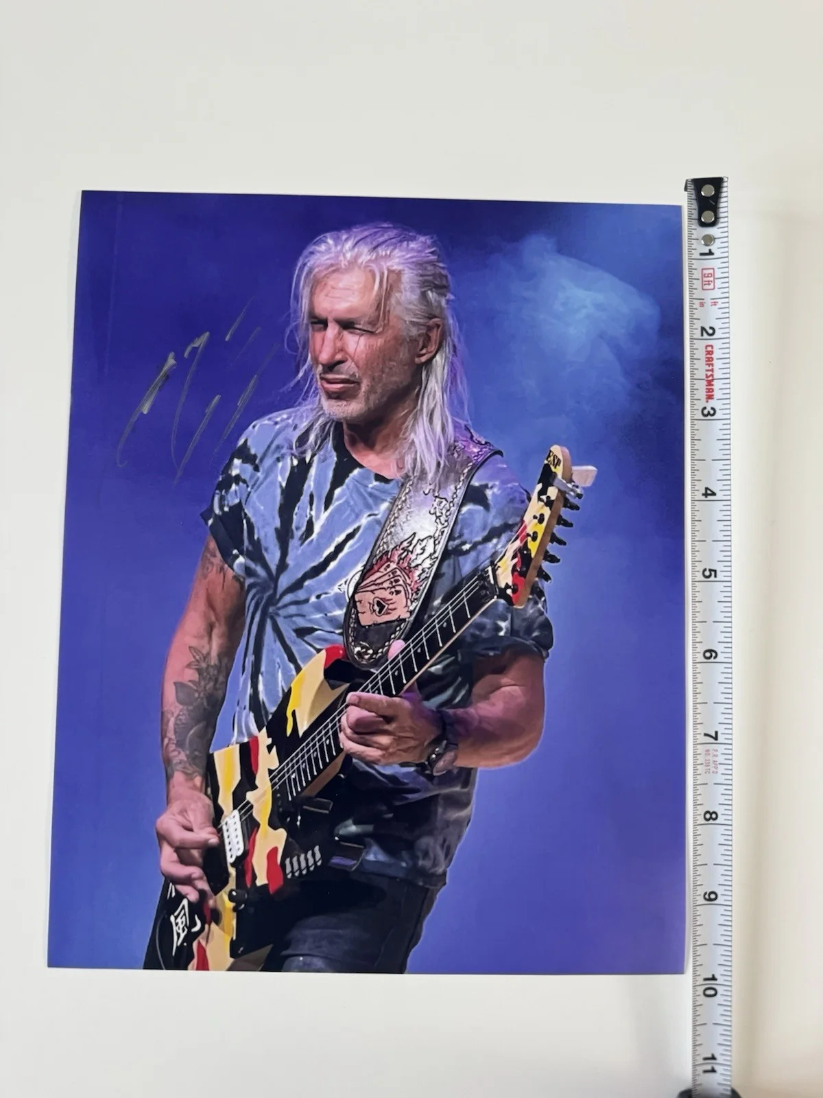 GEORGE LYNCH AUTHENTIC AUTOGRAPHED/SIGNED 8X10 PHOTO DOKKEN/LYNCH MOB, image 4