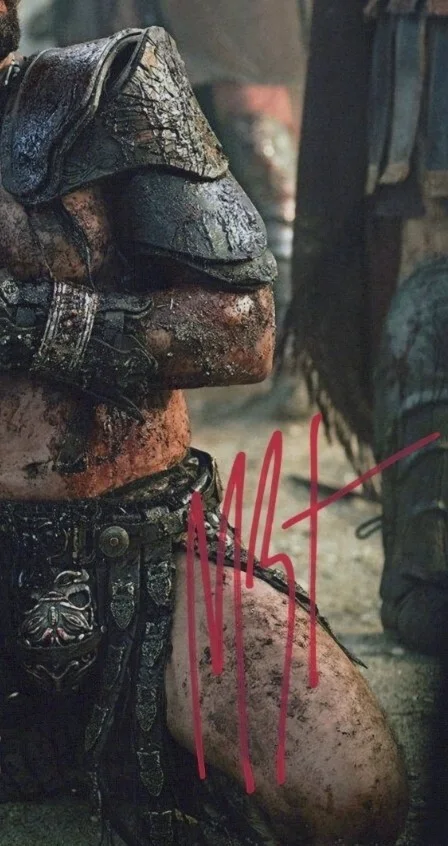 Manu Bennett — 'MANU BENNETT' - 'Crixus' on TV's "Spartacus" - Signed 8x10 Photo W/COA, изображение 2