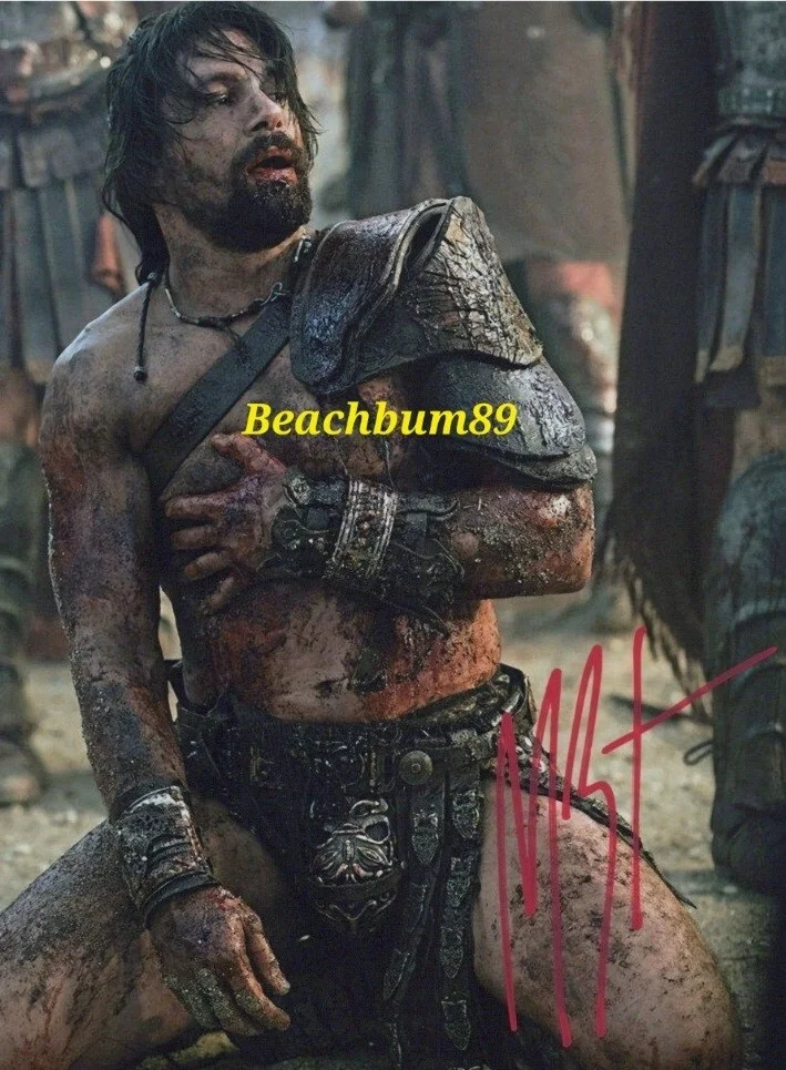 Manu Bennett — 'MANU BENNETT' - 'Crixus' on TV's "Spartacus" - Signed 8x10 Photo W/COA, изображение 4