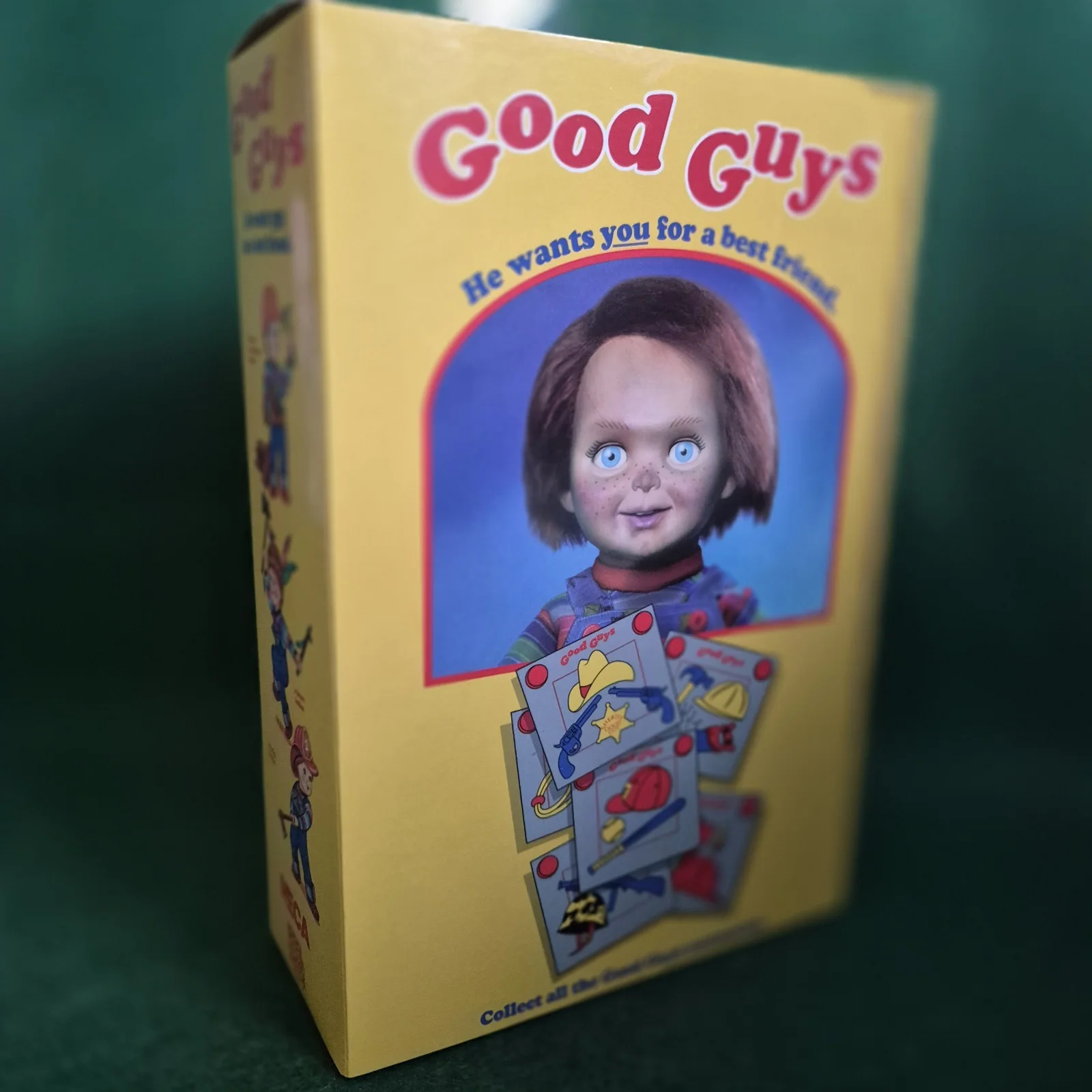 NECA Cult Classics Series 4 Child's Play 3 Chucky - Sealed Box, Multiple Heads., image 2