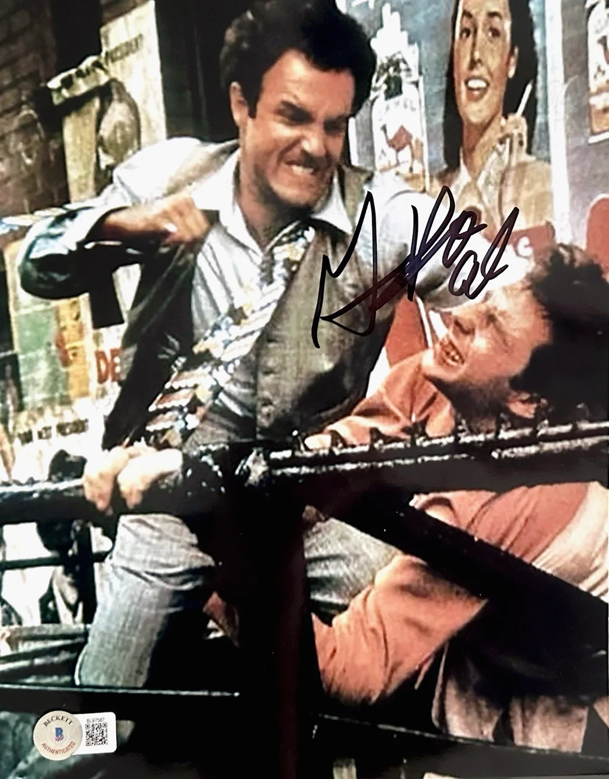 Gianni Russo — Gianni Russo Signed 8x10 Photo Inscribed "Carlo" Godfather Beckett BAS Autograph