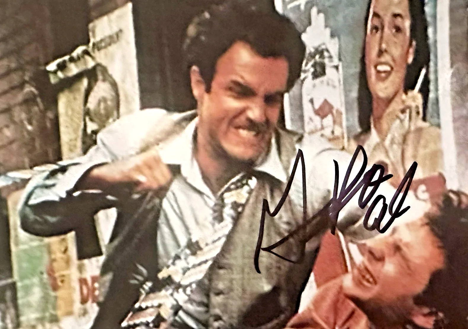 Gianni Russo — Gianni Russo Signed 8x10 Photo Inscribed "Carlo" Godfather Beckett BAS Autograph, изображение 2