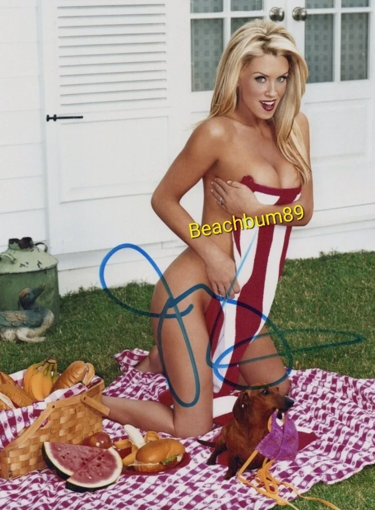 Jenny McCarthy — Hot-Hot-Hot!!! - JENNY McCARTHY - Playboy Model & TV Host Signed 8x10 w/COA, изображение 4