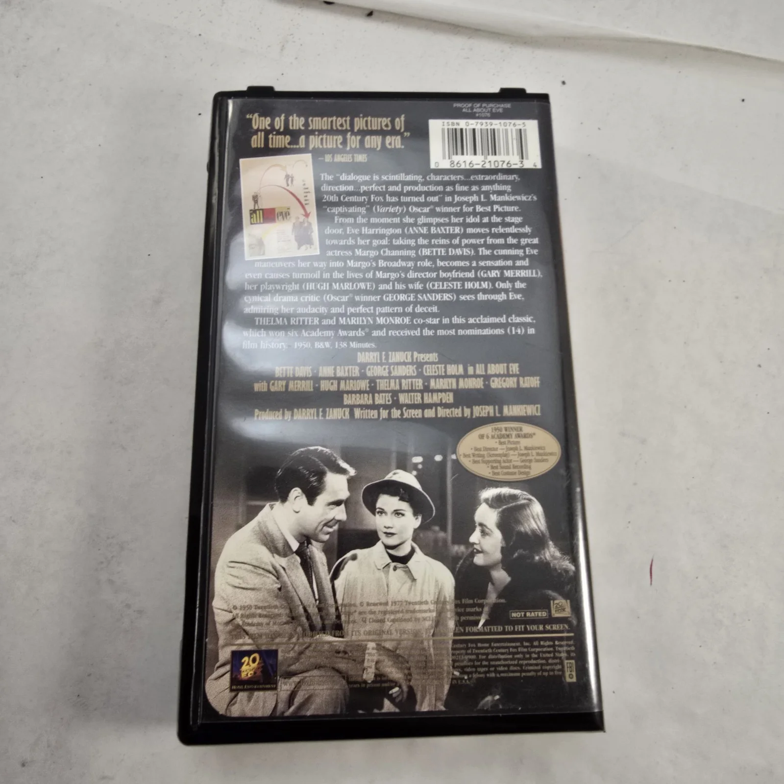 Celeste Holms — Signed All About Eve Studio Classic VHS Celeste Holm – Classic Film Autograph, изображение 3