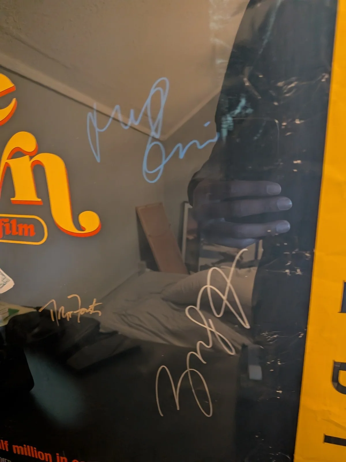 Pam Grier, Samuel L. Jackson, Robert Forster, Michael Keaton, and — 1997 Jackie Brown Original Autographed Movie Poster "Pam Grier & Cast" w/o COA, изображение 5