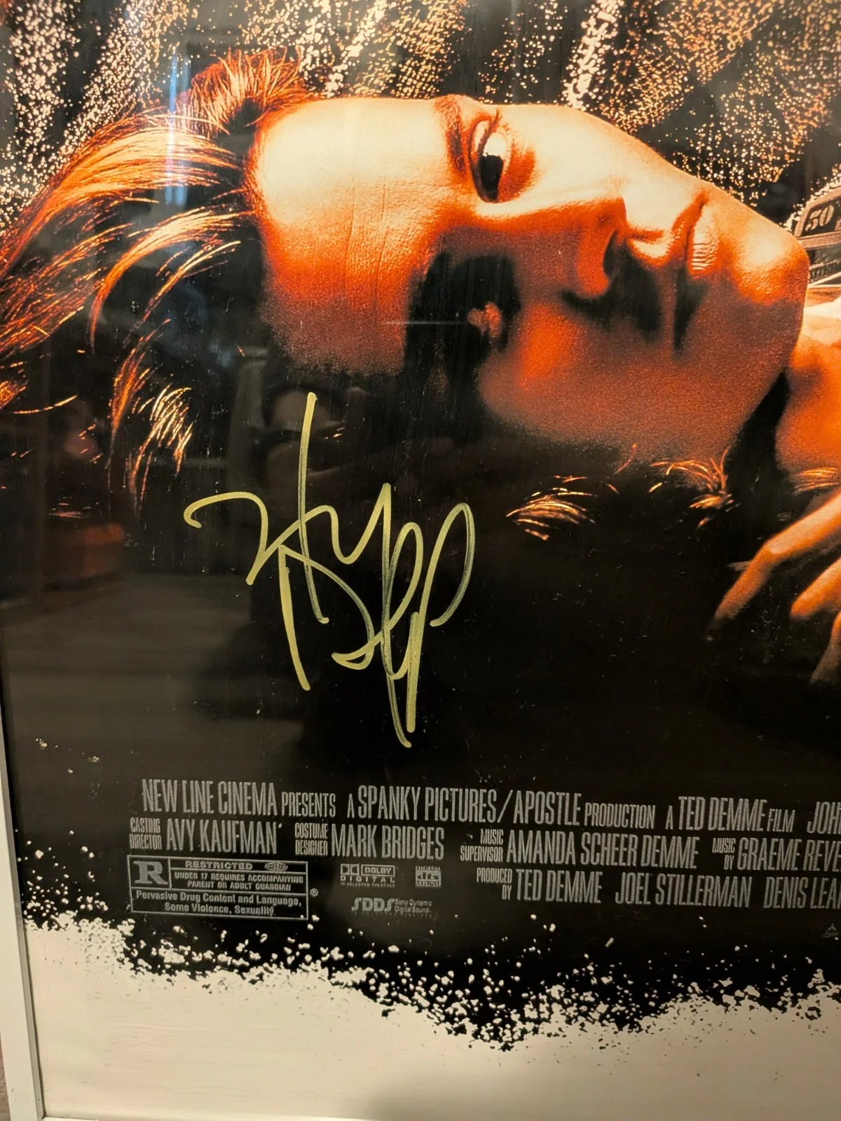 2001 Blow Movie Poster Autographed By "Johnny Depp & cast" 24x36 w/o COA, изображение 2