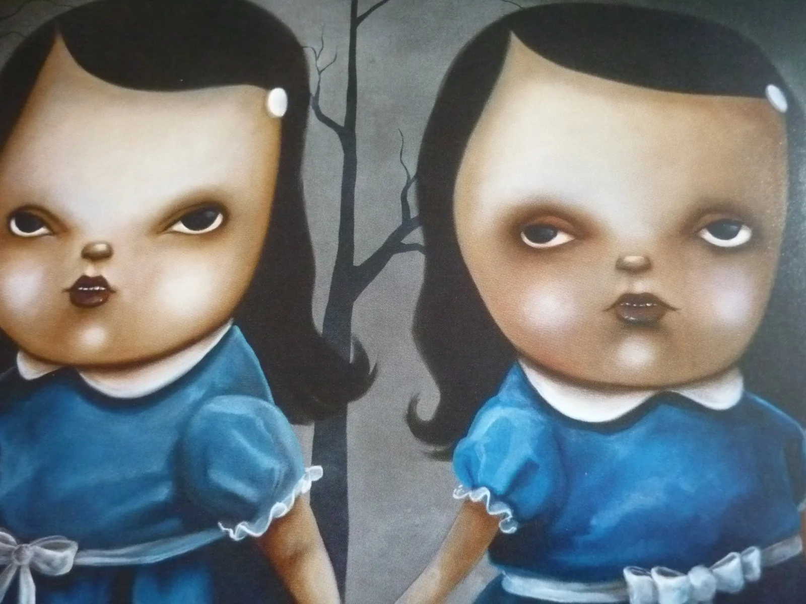Framed mounted 14x11 inchs Poster Film shining twins The Grady Girls, изображение 2
