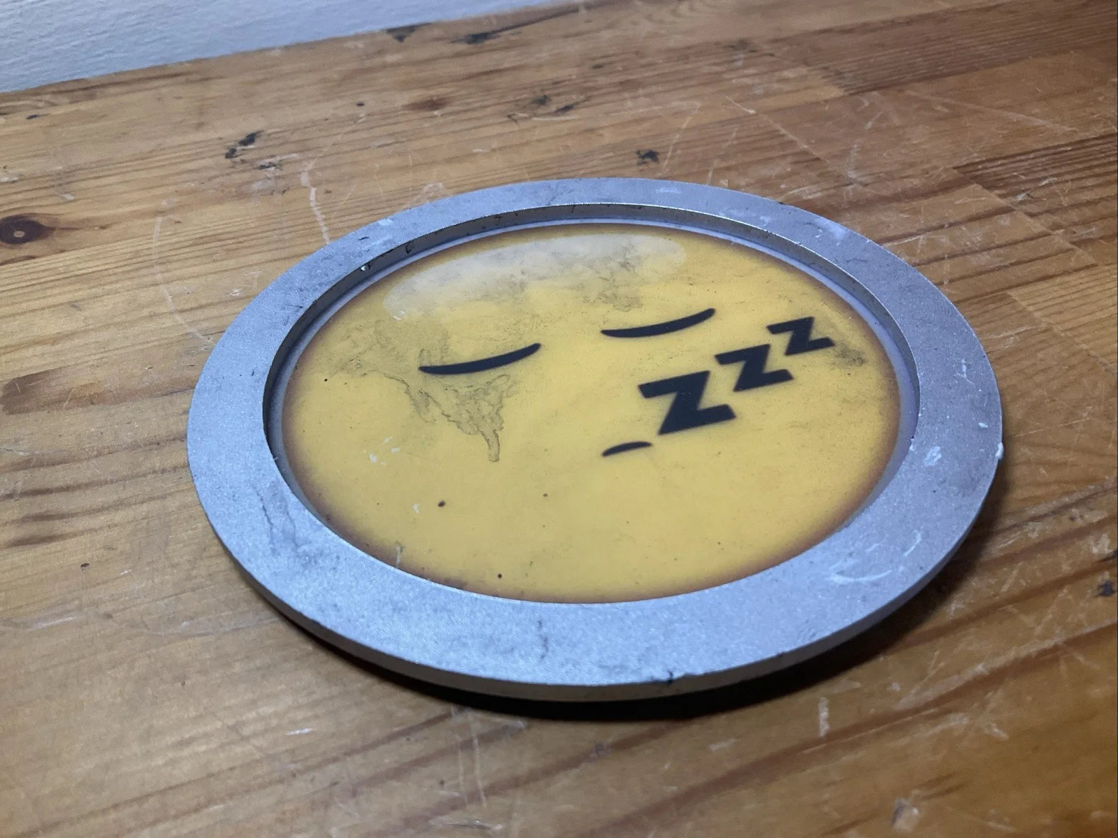 Doctor Who Screen Used Prop - Emoji Disc - Smile, image 3