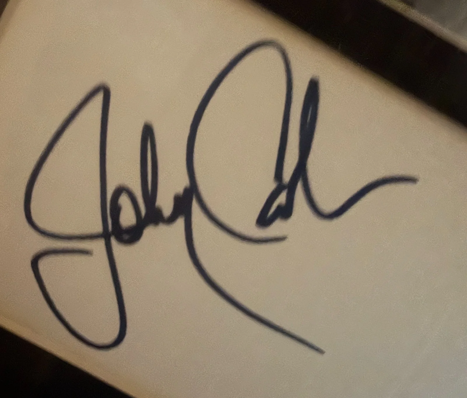 Johnny Cash signed - Collection - LOOK, image 3