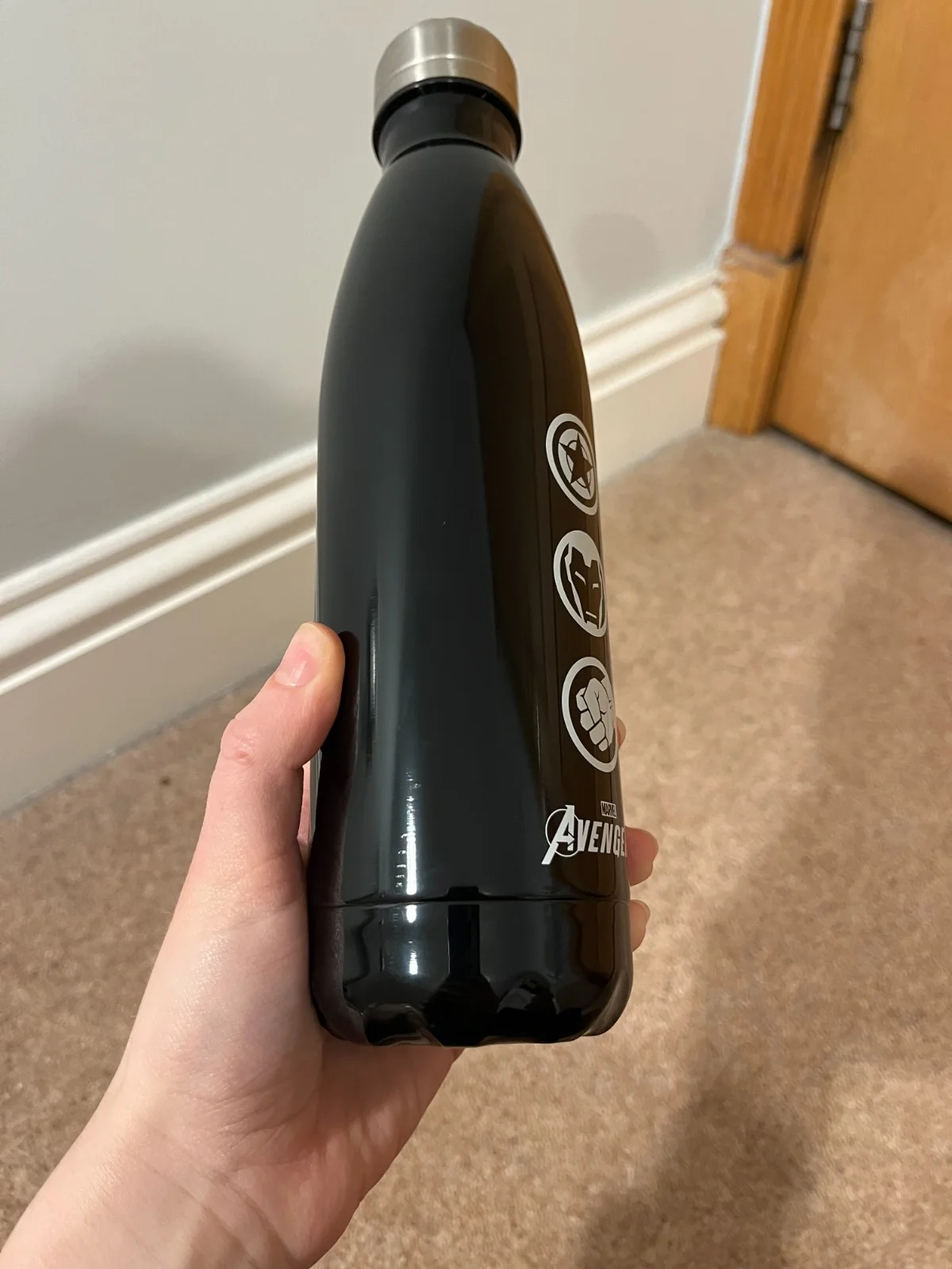 Marvel's Avengers promotional water bottle, image 3