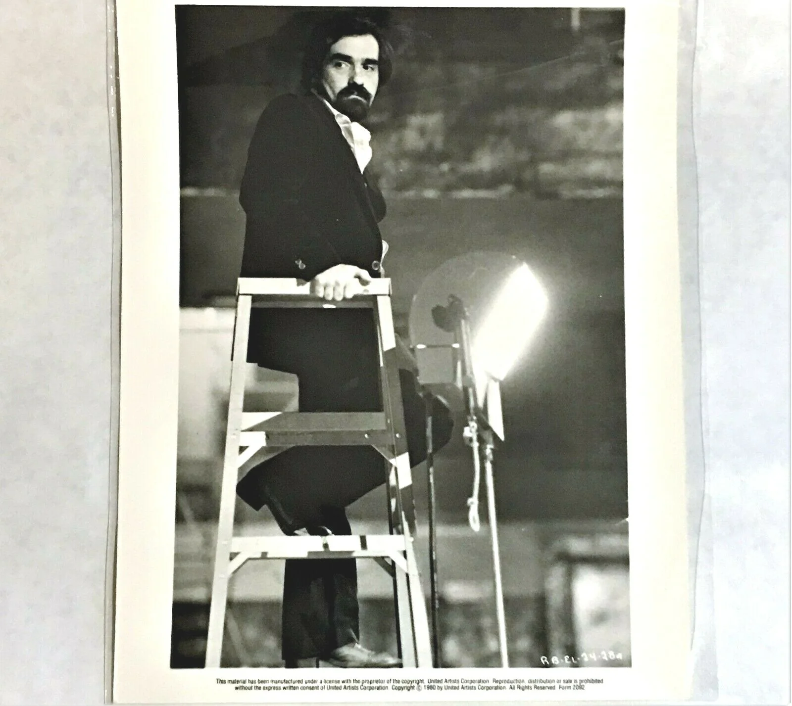 Not Signed — Martin Scorsese Vintage 8X10 Glossy Photo Early Days, image 2