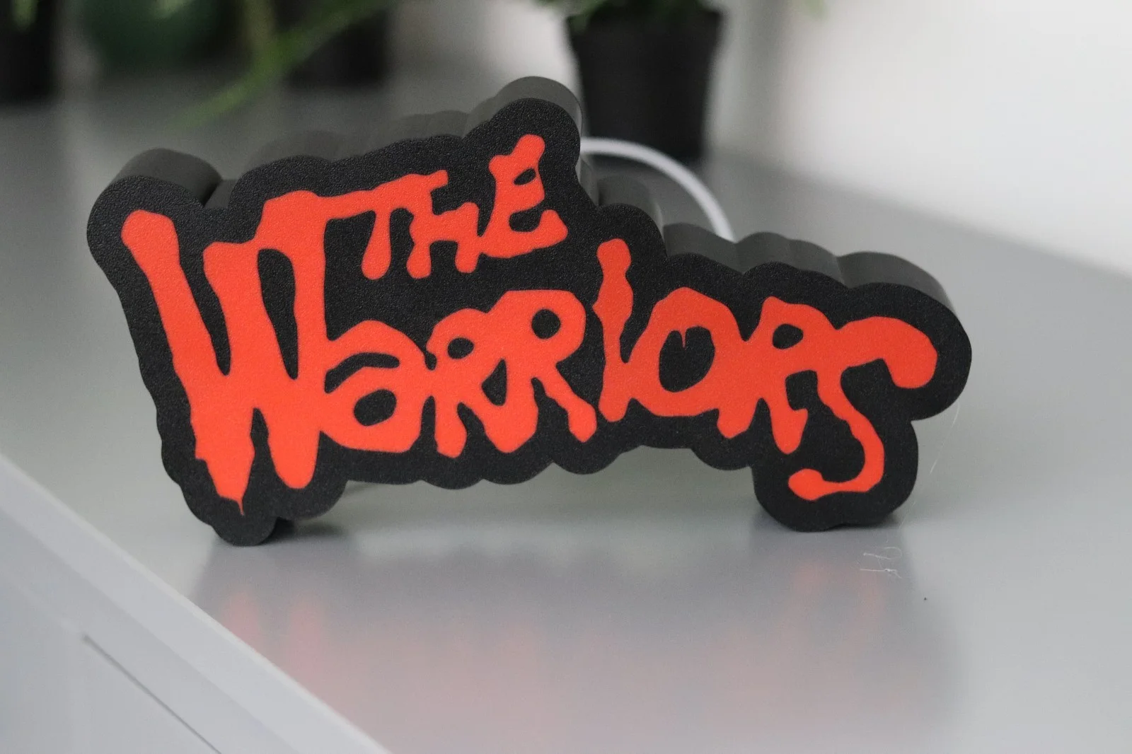 Warriors Lightbox includes USB LED lighting, image 3