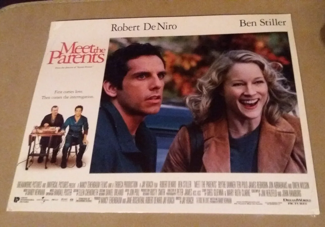 Meet the Parents film press kit with 4 x b&w photos, info booklet & lobby cards., изображение 2