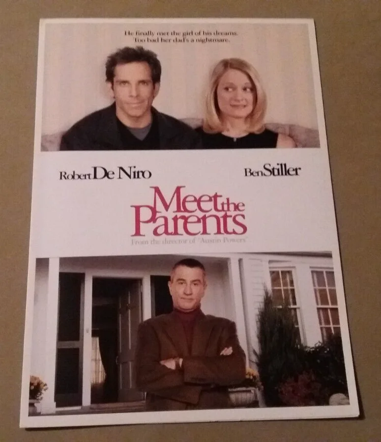 Meet the Parents film press kit with 4 x b&w photos, info booklet & lobby cards., изображение 4