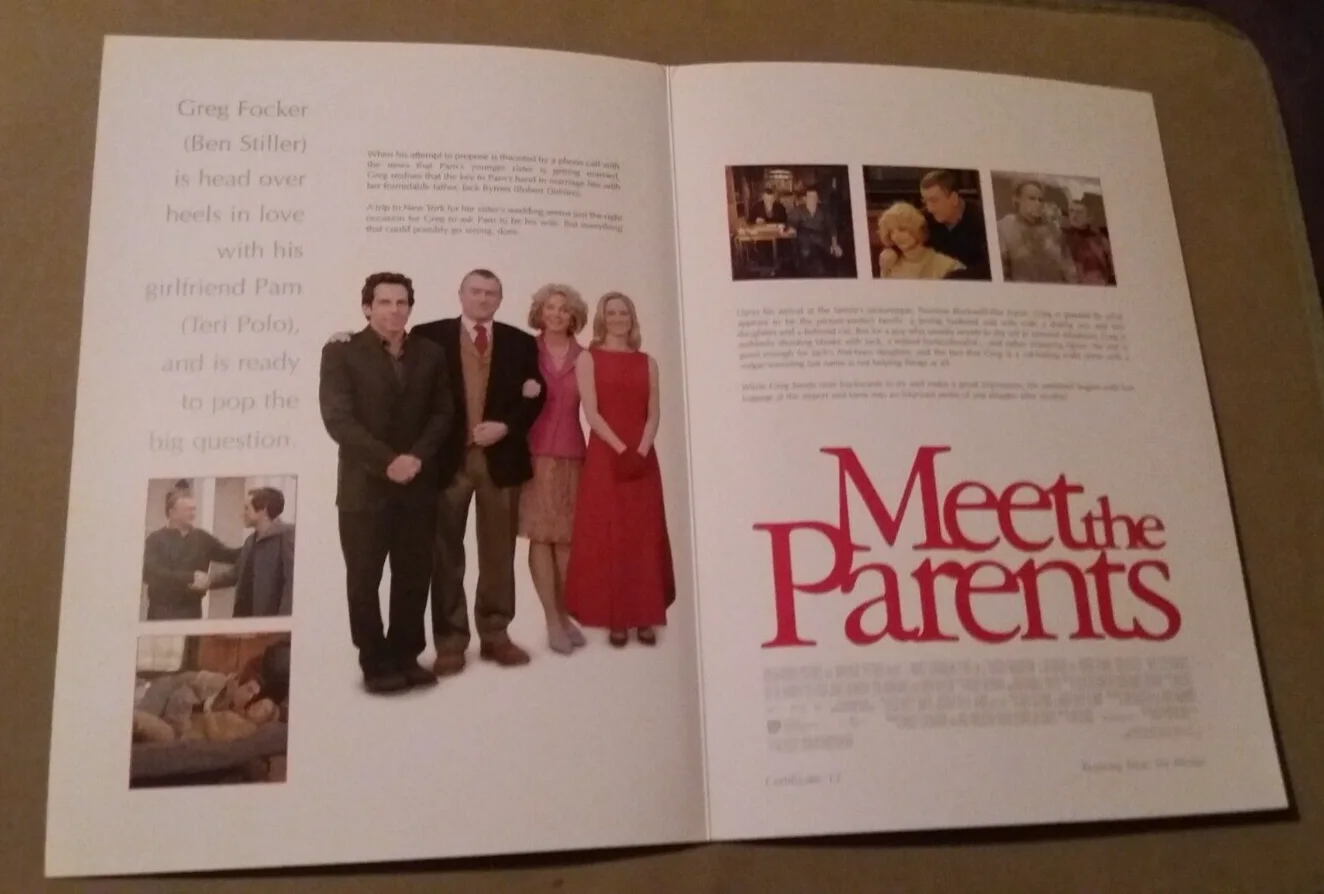 Meet the Parents film press kit with 4 x b&w photos, info booklet & lobby cards., изображение 5