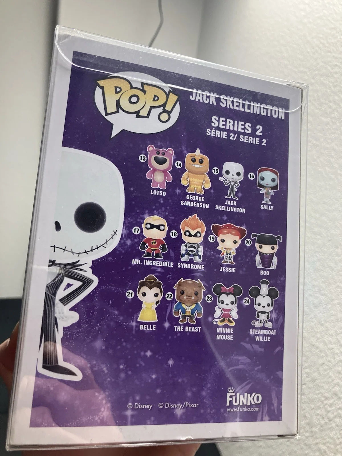 CHRIS SARANDON AUTHENTIC AUTOGRAPHED NIGHTMARE BEFORE CHRISTMAS POP FUNKO!, image 3