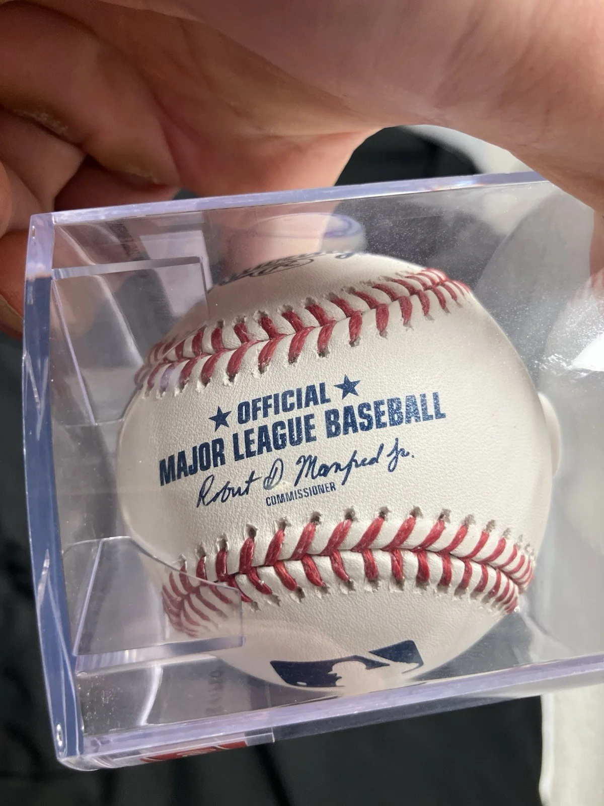 COMIC LEGEND GEORGE LOPEZ AUTOGRAPHED OFFICIAL MAJOR LEAGUE BASEBALL!, image 4