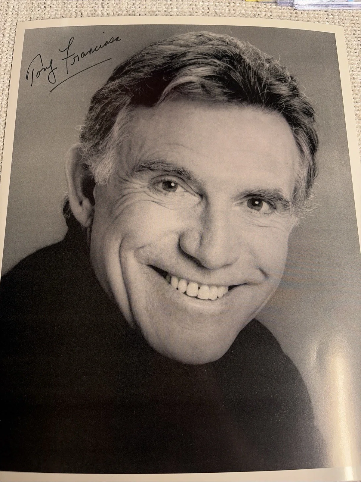 Tony Franciosa Autographed Picture, image 3