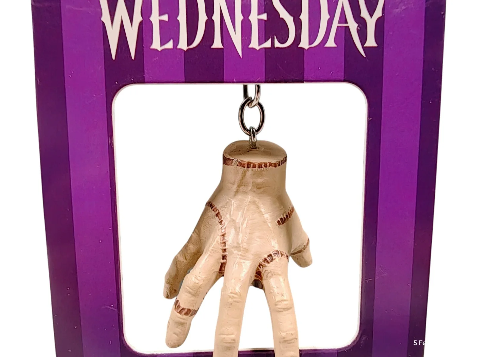 Wednesday Thing 3D Polyresin Keyring - Adams Family, image 3