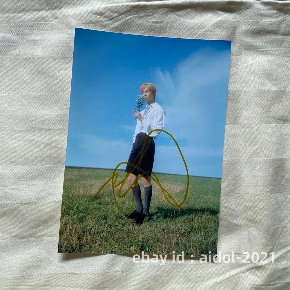 ENHYPEN NI KI NI-KI Autographed Signed Photo K-POP Collection 5*7 202512, изображение 3