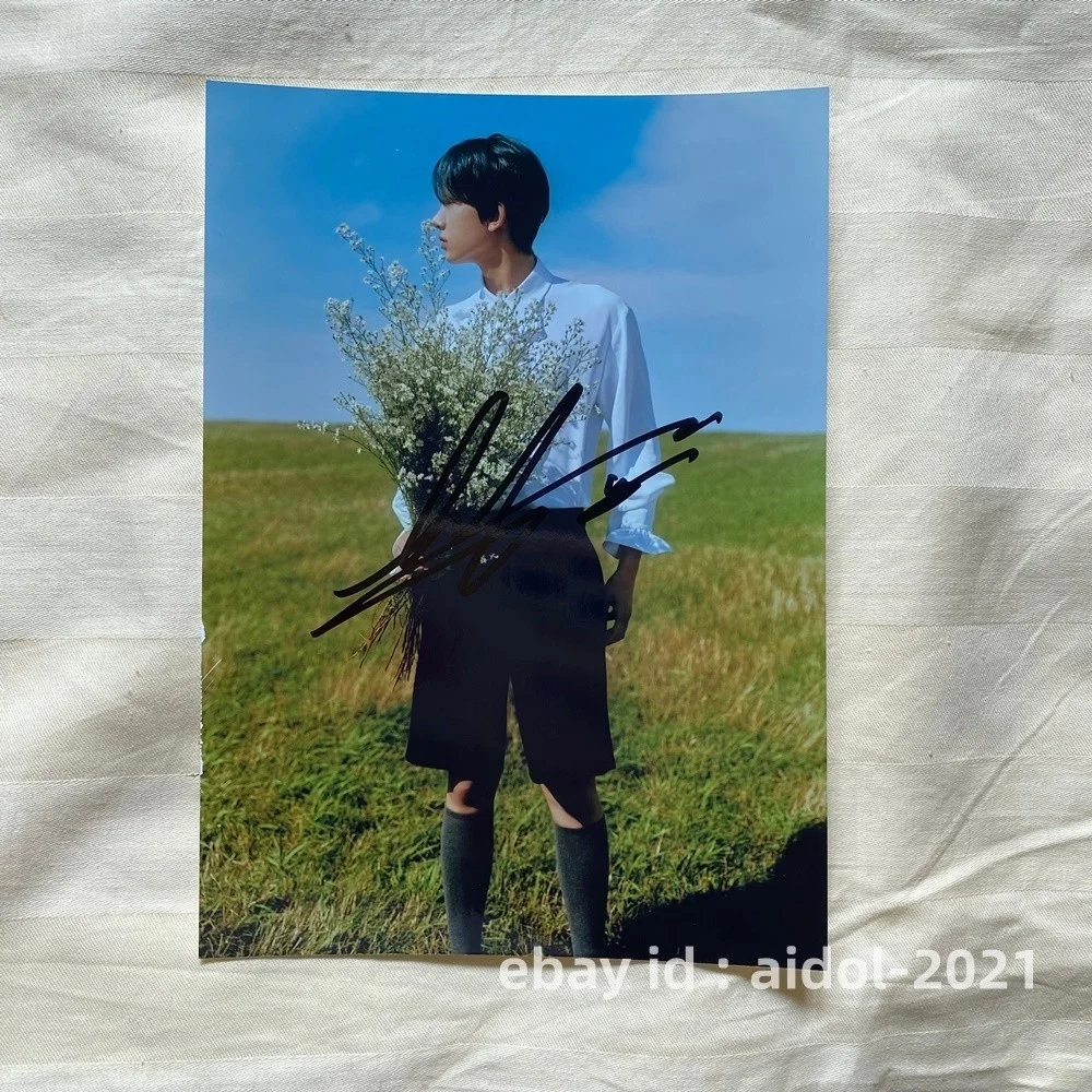 ENHYPEN HEESEUNG Autographed Signed Photo K-POP Collection 5*7 202512, image 3
