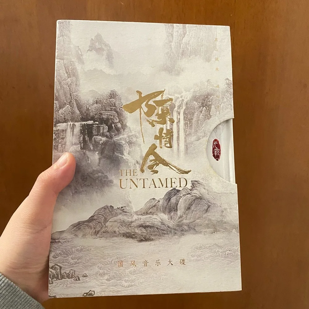 Xiao Zhan YIBO Autographed Signed CHEN QING LING OST 2CD with photo cards, image 2