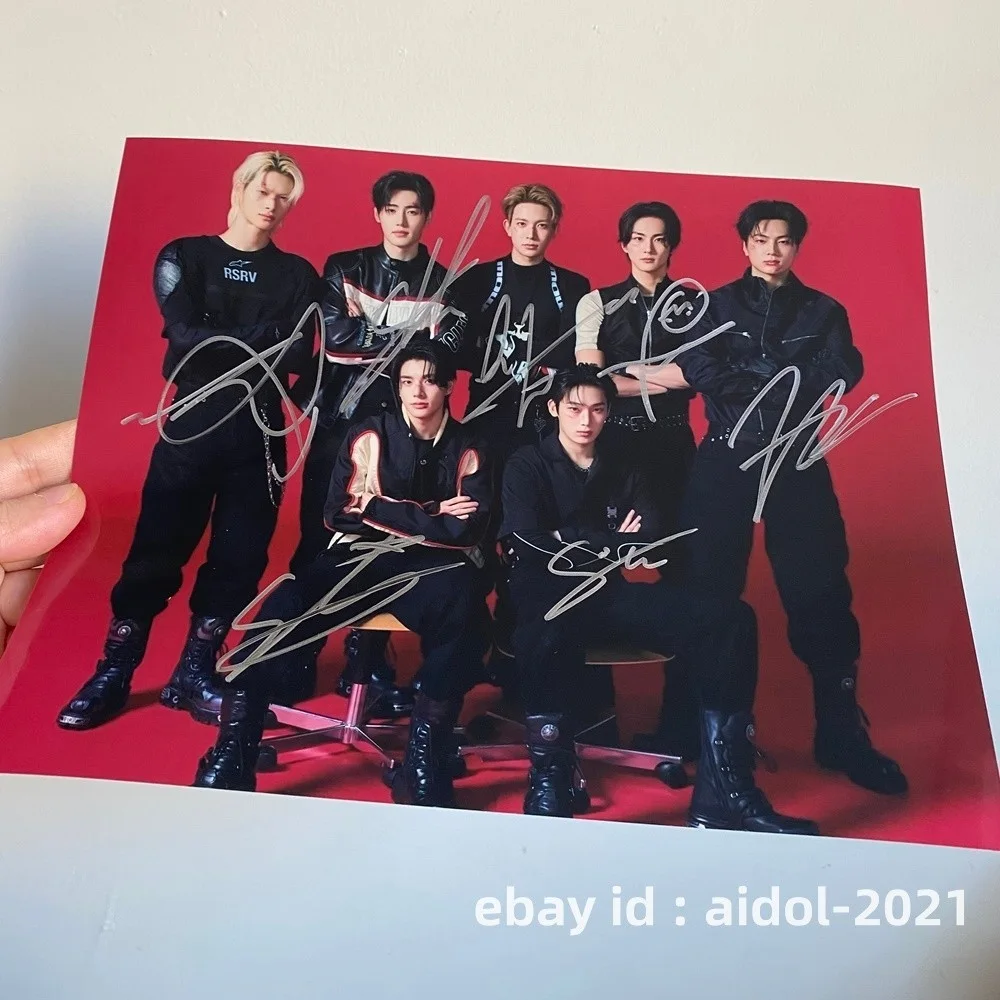 ENHYPEN GROUP Photo Poster 8*10 Autographs SIGNED K-POP FRAMED 2025, image 4