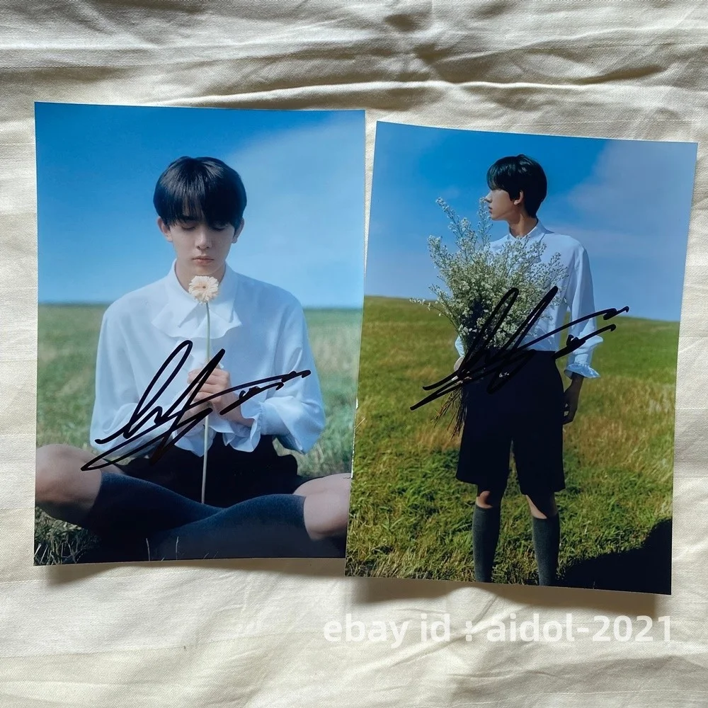 ENHYPEN HEESEUNG Autographed Signed Photo K-POP Collection 5*7 202512, image 2
