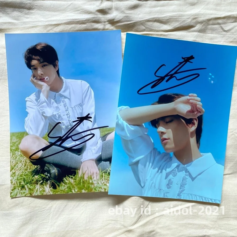 ENHYPEN JAKE Autographed Signed Photo K-POP Collection 5*7 202512, изображение 2