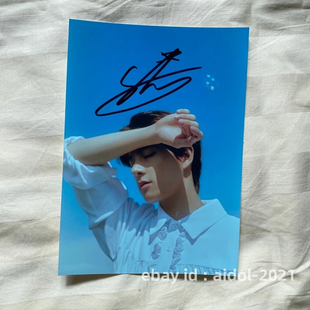 ENHYPEN JAKE Autographed Signed Photo K-POP Collection 5*7 202512, изображение 3