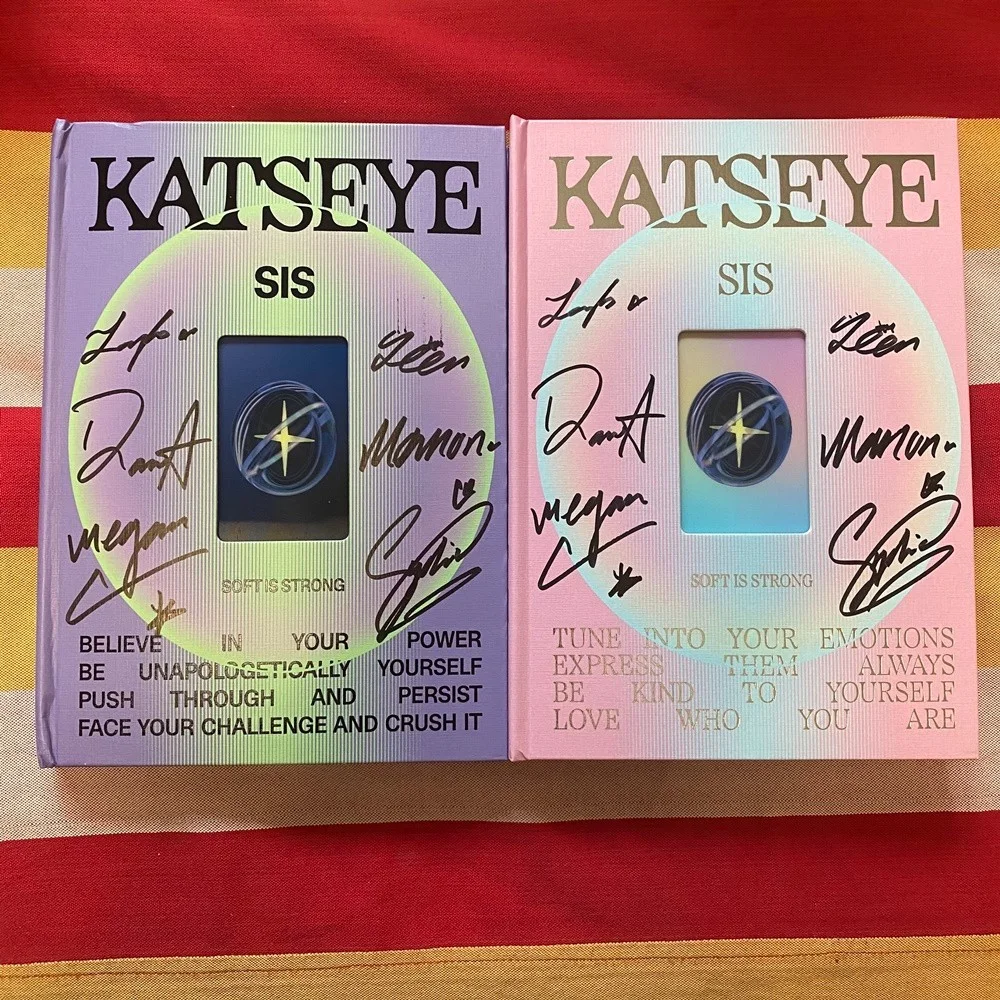 KATSEYE Touch Debut Autographed Signed Album CD SIS Soft is Strong Collection, image 4