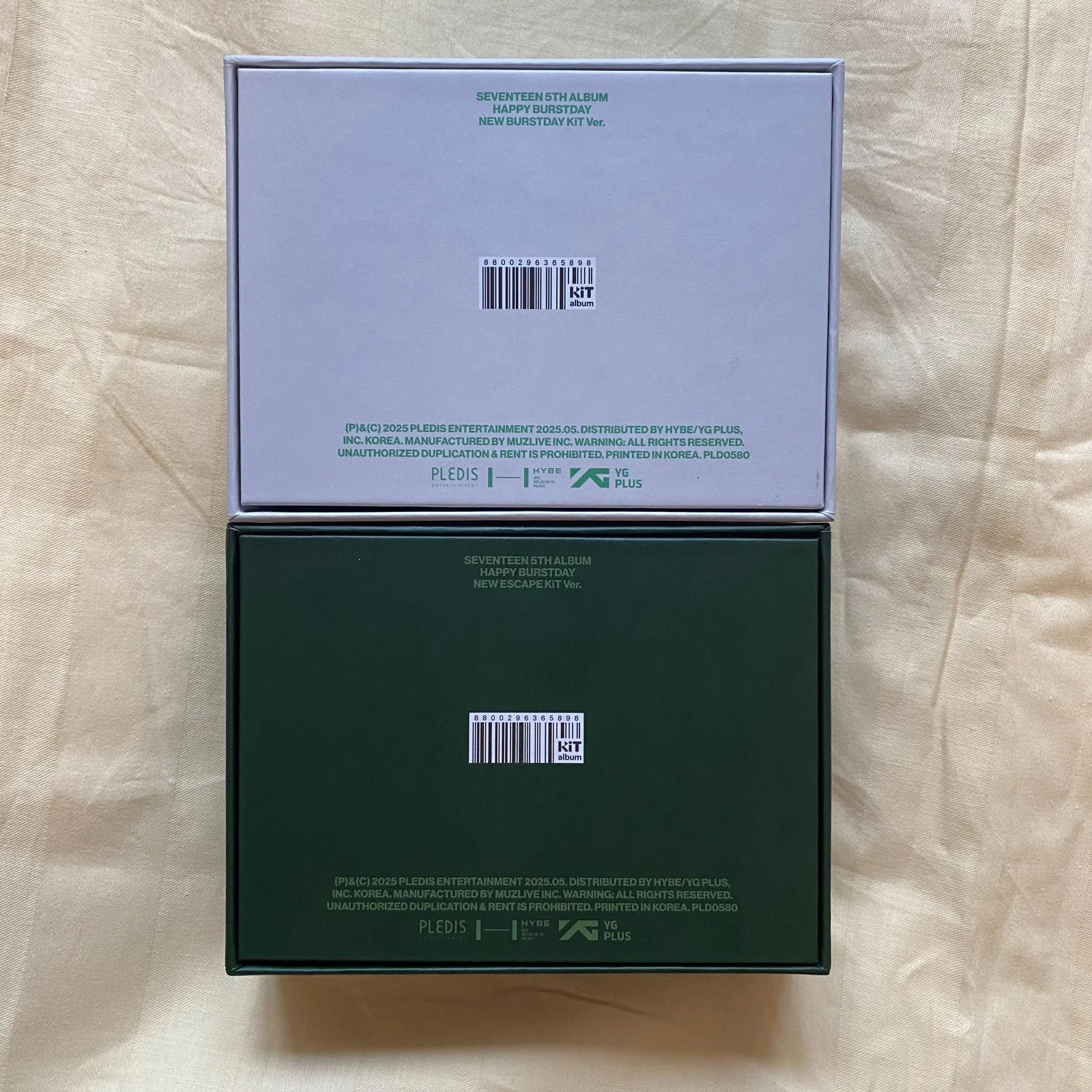 SEVENTEEN 5TH ALBUM HAPPY BURSTDAY NEW BURSTDAY KiT Ver AUTOGRAPHED SIGNED RARE, изображение 5