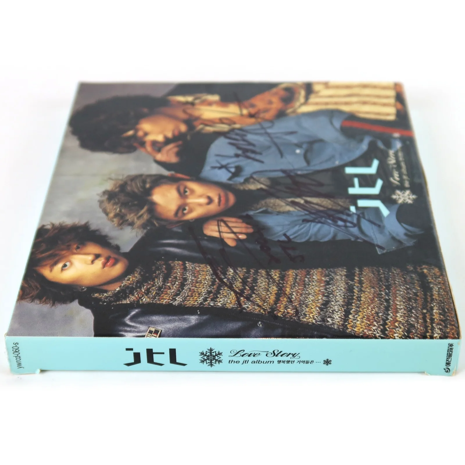 JTL - Love Story Signed Album CD Promo K-Pop 2002 H.O.T, изображение 5