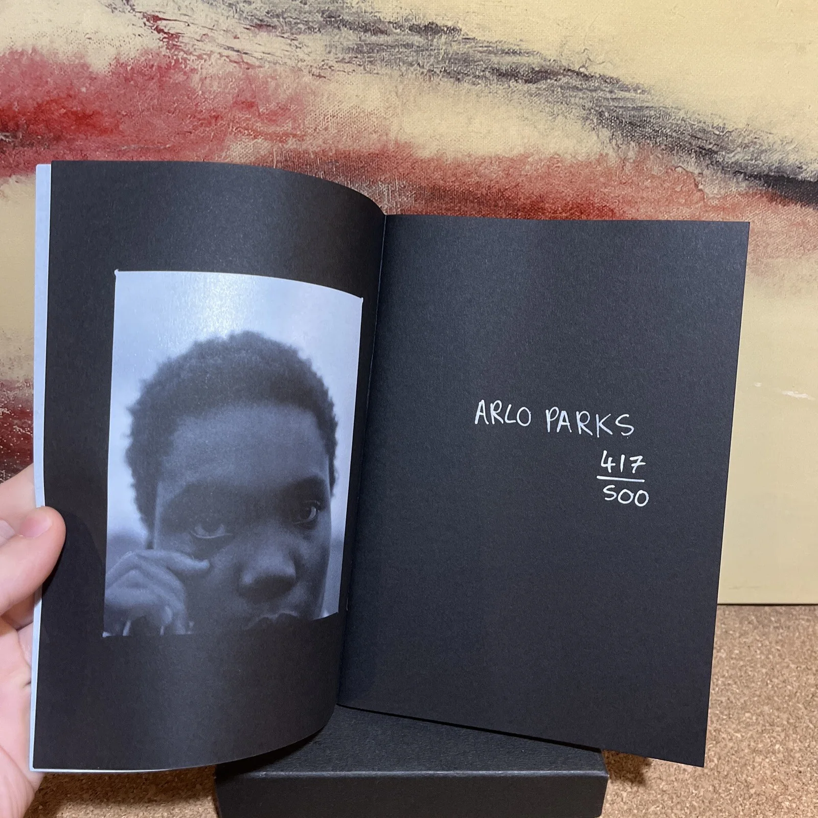 Arlo Parks Super Sad Generation Signed Lyric Book Only 500 Made /500 RARE, изображение 5