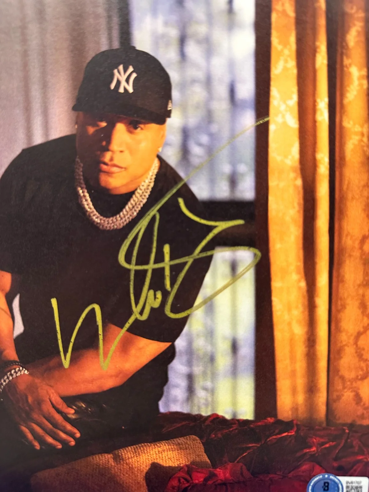 LL COOL J SIGNED AUTOGRAPHED 8X10 PHOTOGRAPH JAMES TODD SMITH-BAS COA BECKETT, image 2