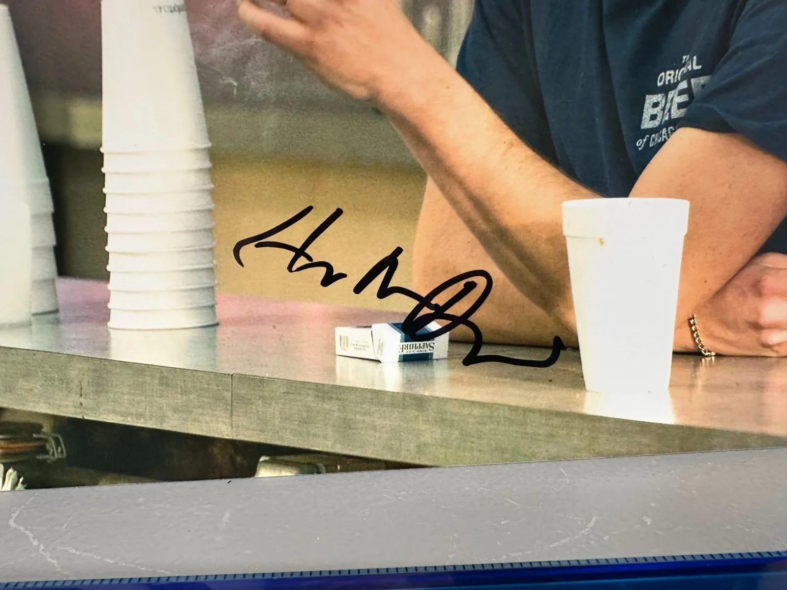 RICHIE JERIMOVICH ANDOR MARVEL MCU PUNISHER AVENGERS DOOMSDAY — EBON MOSS BACHRACH THE BEAR SIGNED AUTOGRAPHED 8x10 PHOTOGRAPH-BECKETT BAS COA, image 2