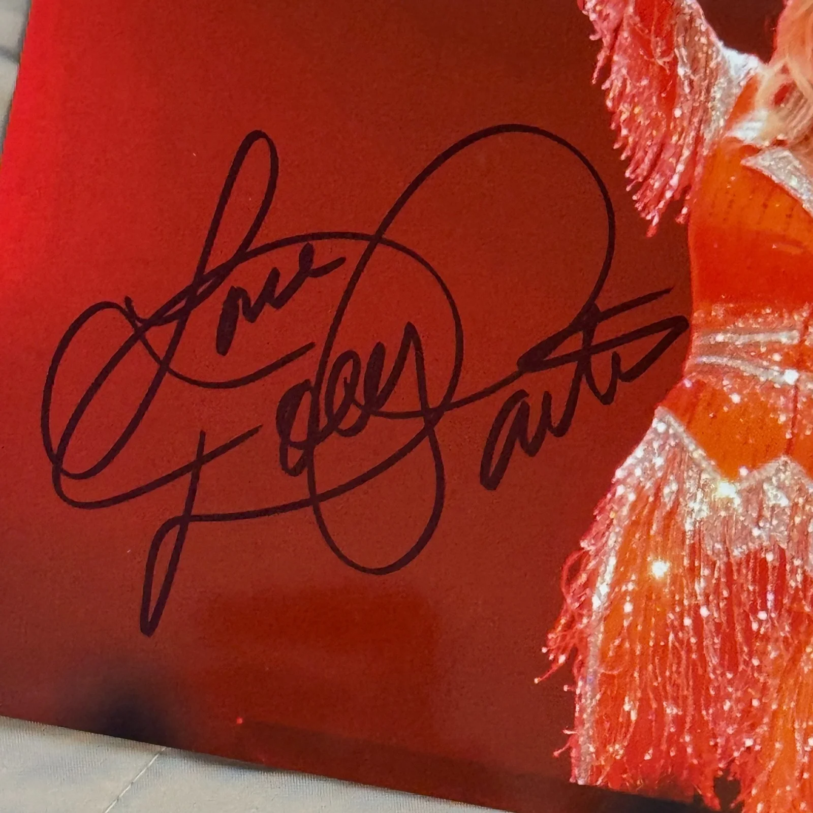 DOLLY PARTON SIGNED AUTOGRAPHED CONCERT SHOW COLOR PHOTOGRAPH AUTO PHOTO W/ COA, изображение 3