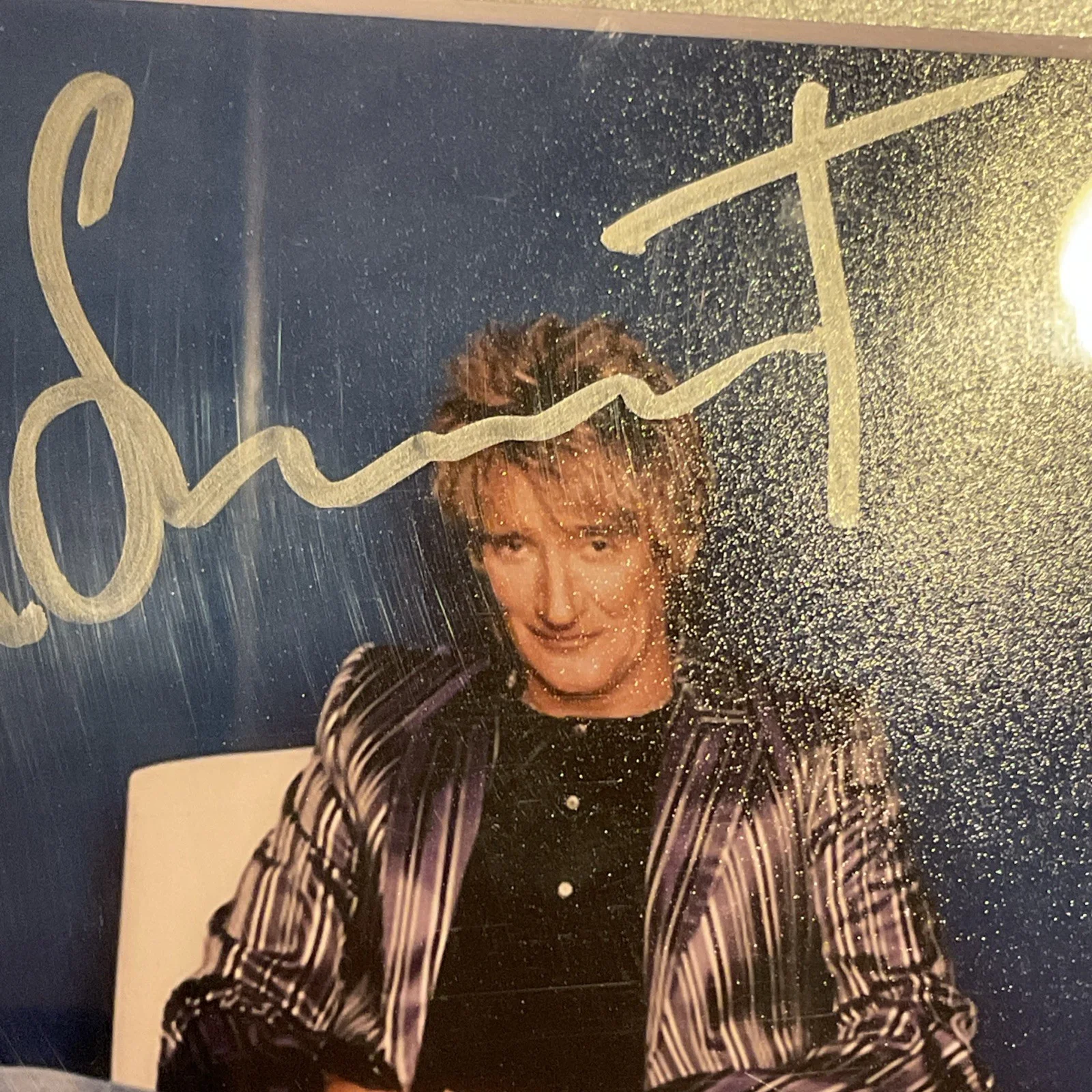 ROD STEWART Signed Autographed 8x10 Photo W/ Coa, image 4