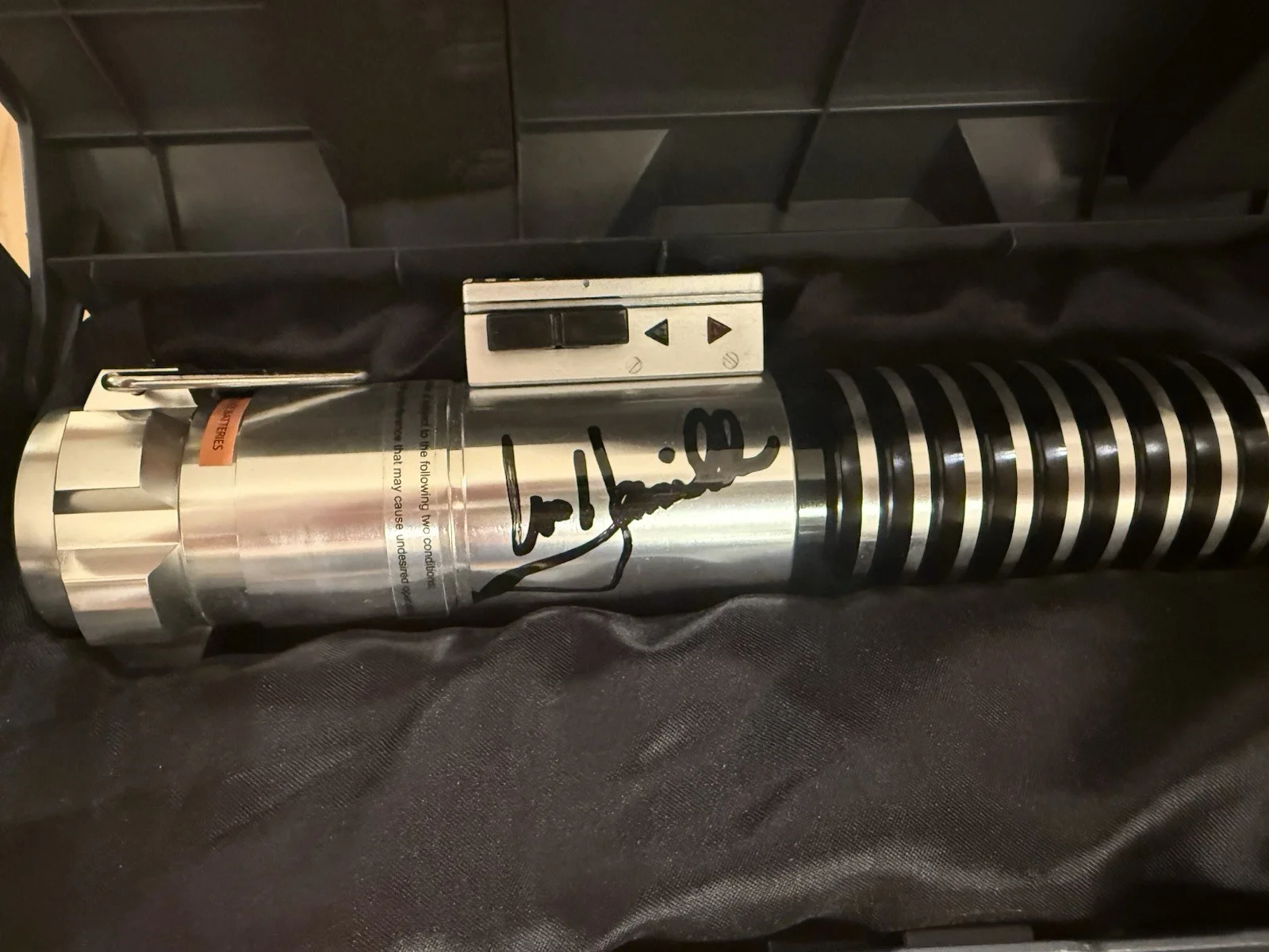 MARK HAMILL & Hayden Christian Signed Light Saber STAR WARS JSA, image 3